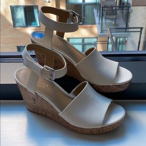 White wedges